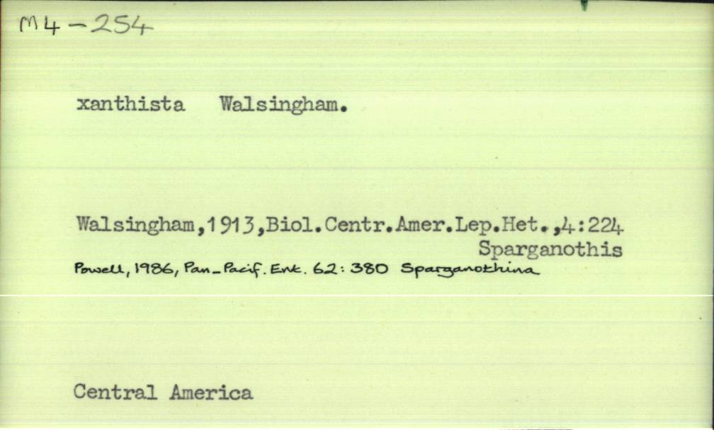 front of card